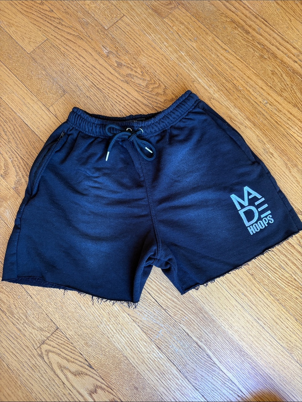 Made Hoops Kids Black Athletic Shorts
